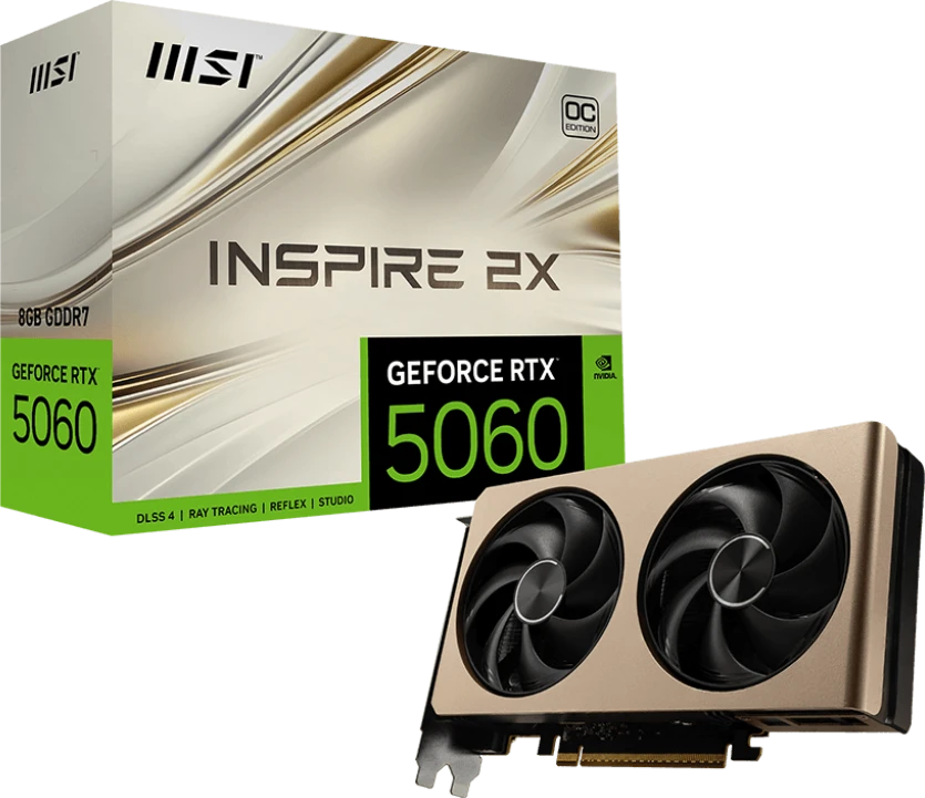 Msi Rtx 5060 Inspire 2x Oc