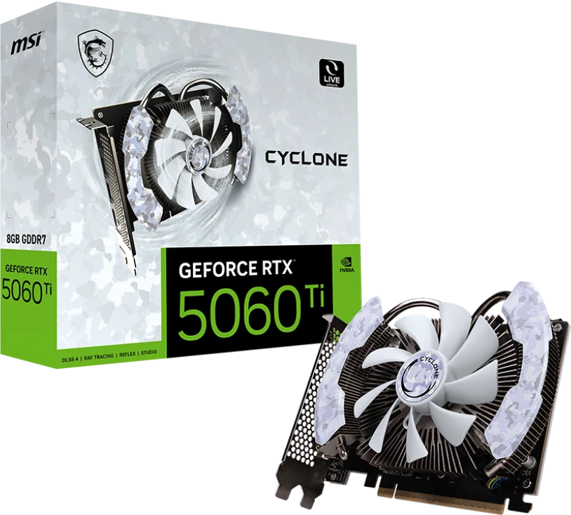 Msi Rtx 5060 Ti Cyclone