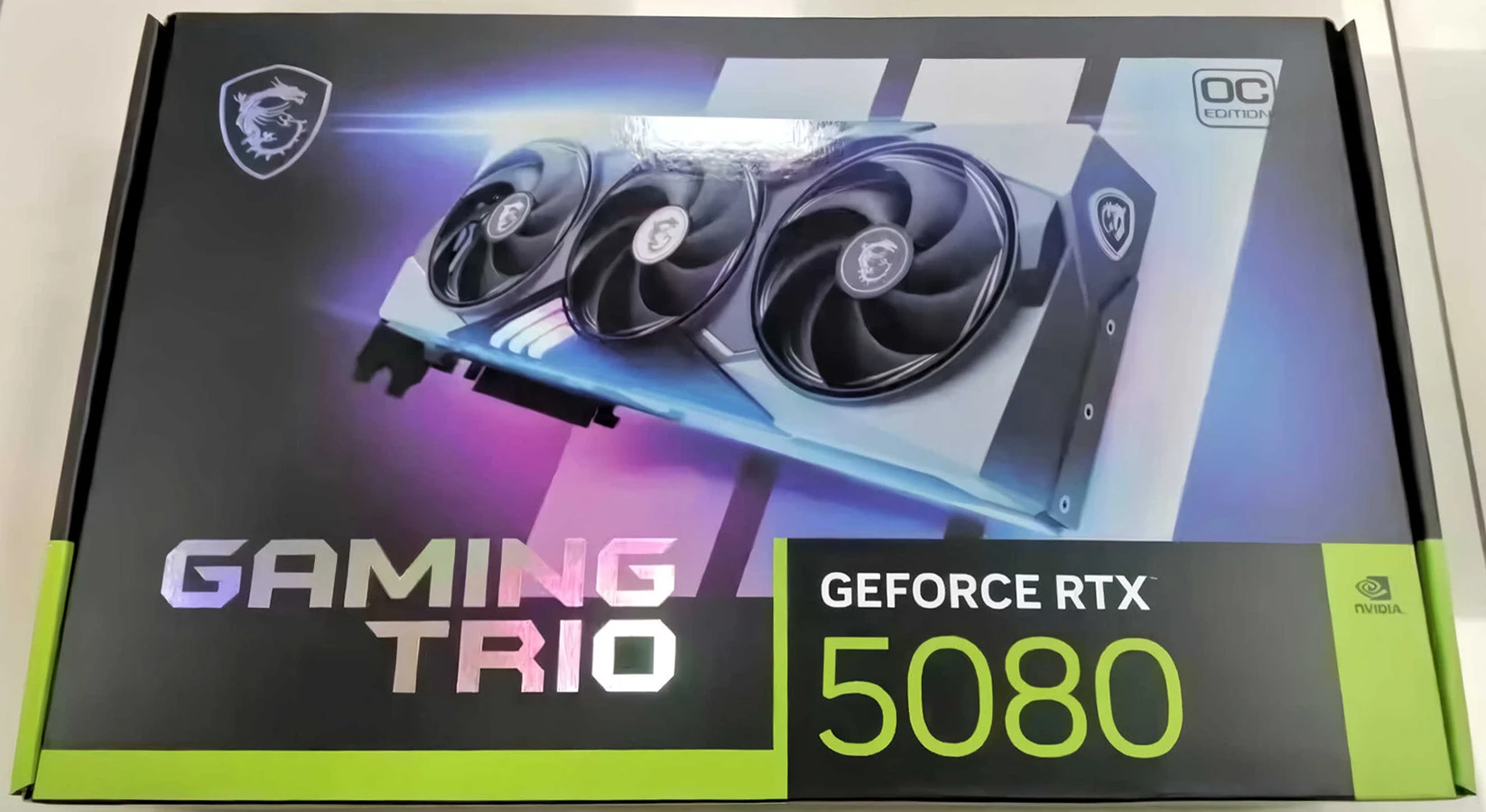 Msi Rtx 5080 Gaming Trio Boite Chiphell