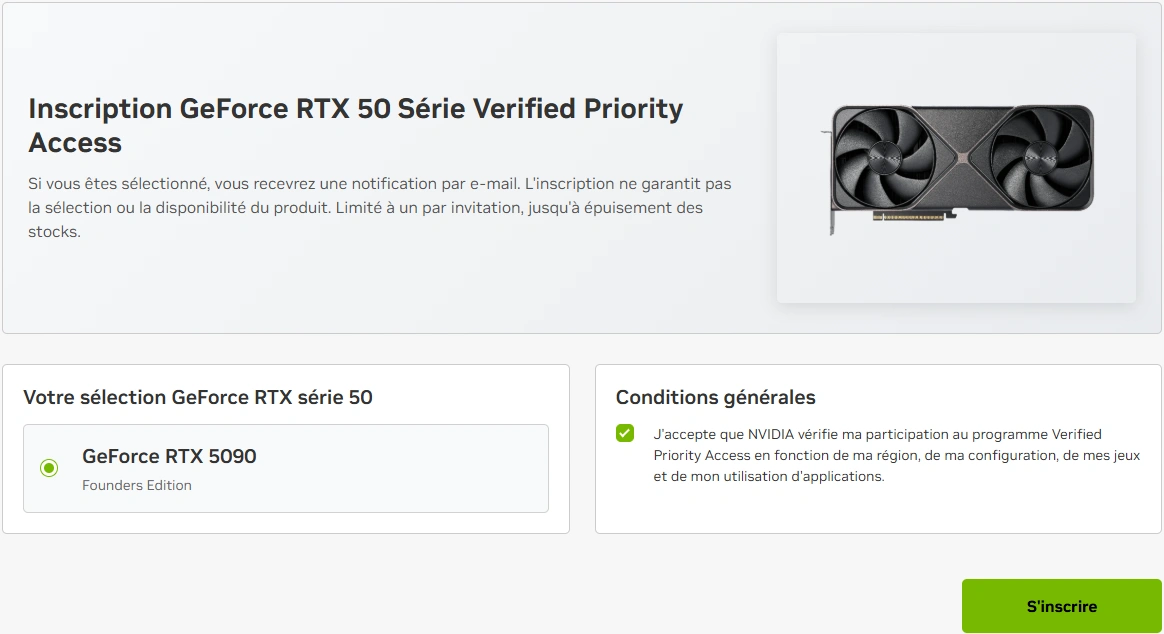 Nvidia Rtx 5090 Fe Vpa2