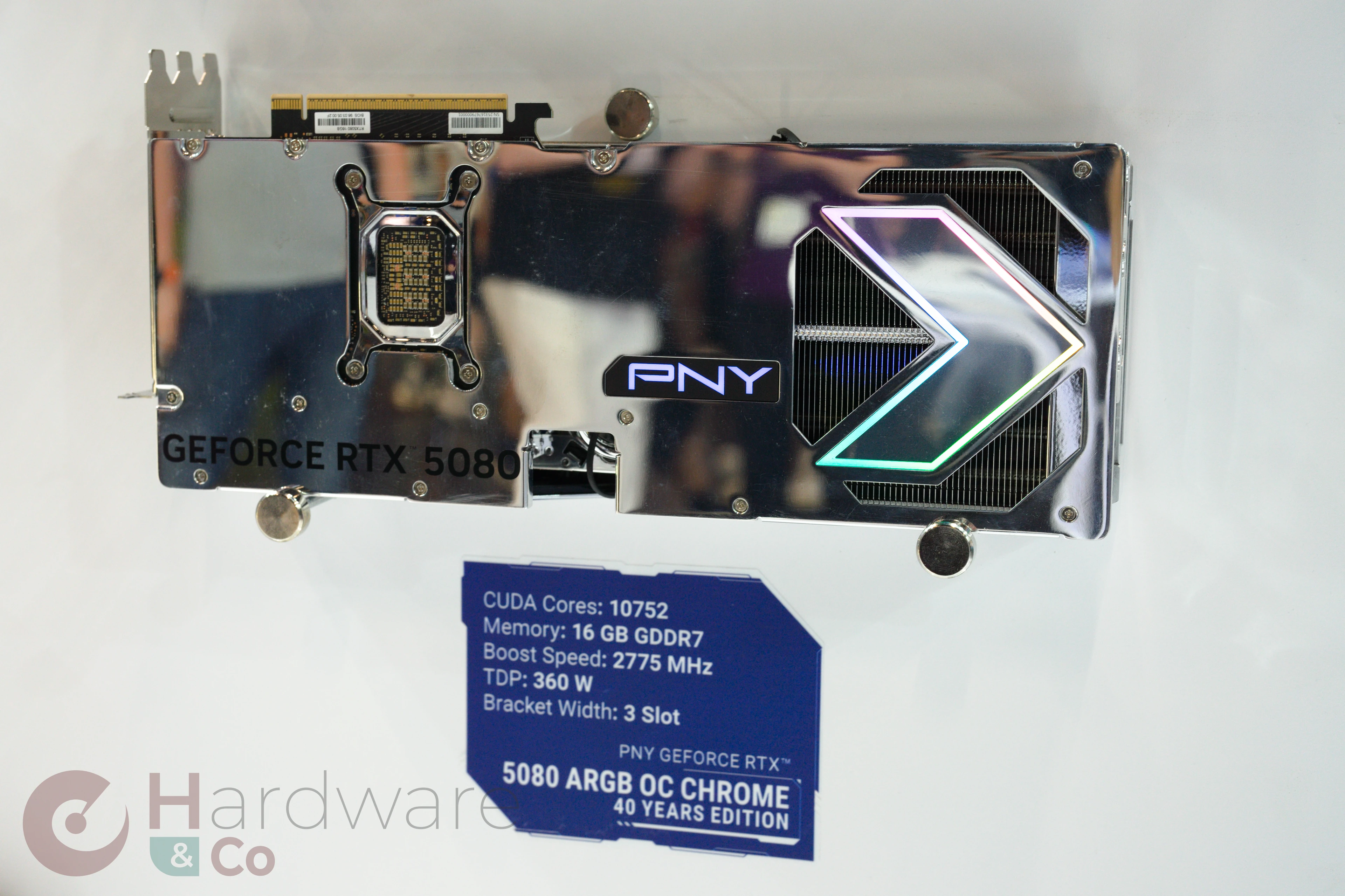 Pny 5090 Argb Oc Chrome Gc2025 Dos