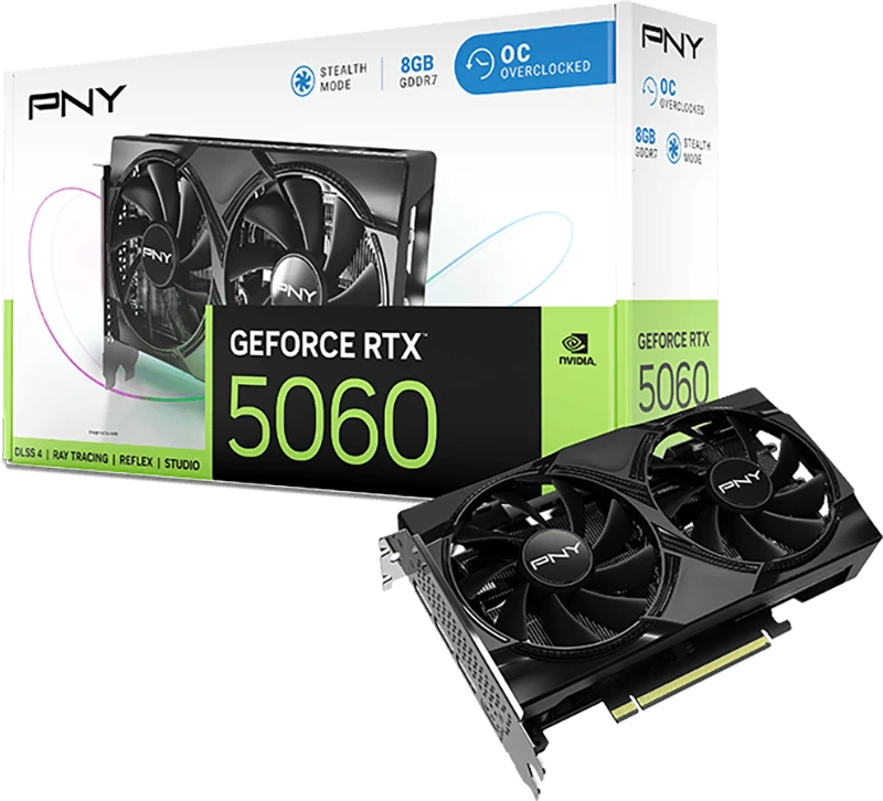 Pny Rtx 5060 Dual Fan Oc