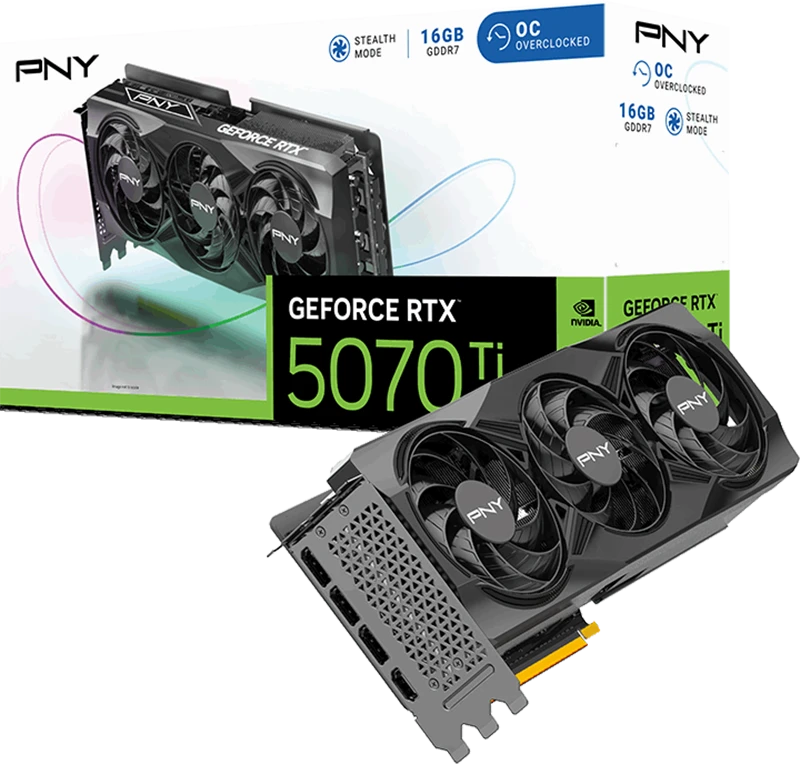 Pny Rtx 5070 Ti Triple Fan Oc