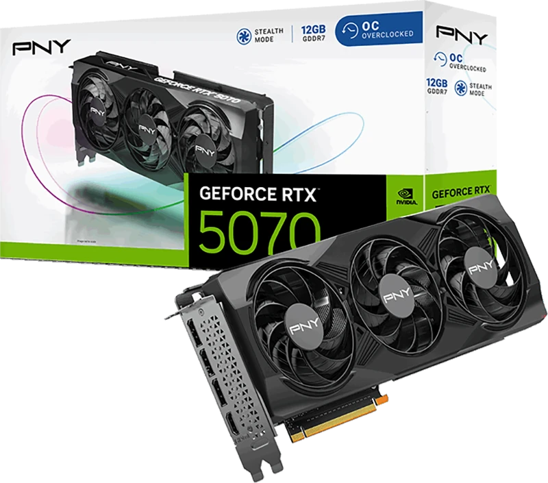 Pny Rtx 5070 Triple Fan Oc