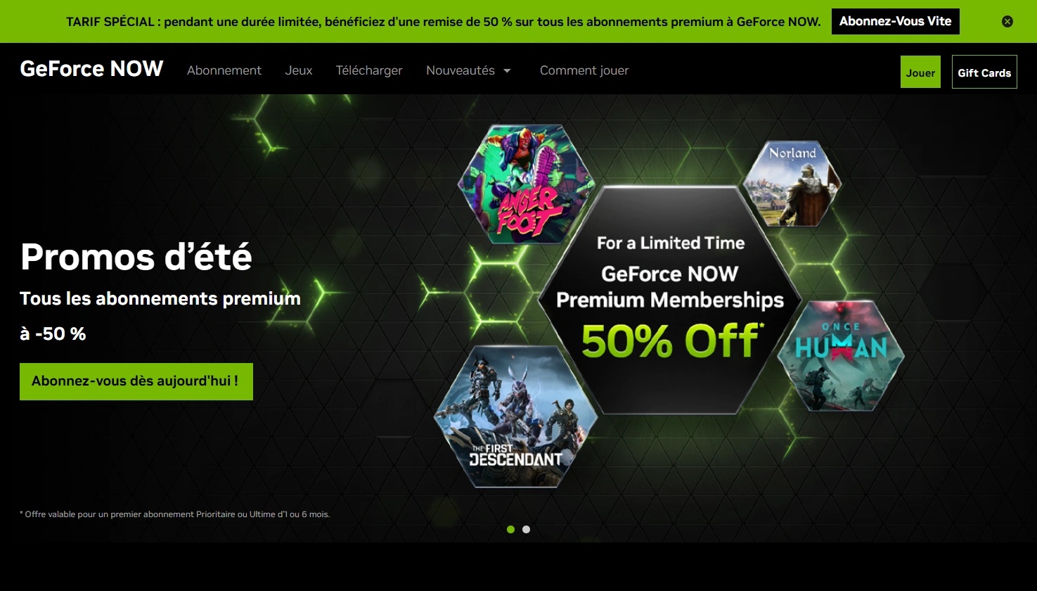 Geforce Now 50pourcent Reduc Juillet 2024