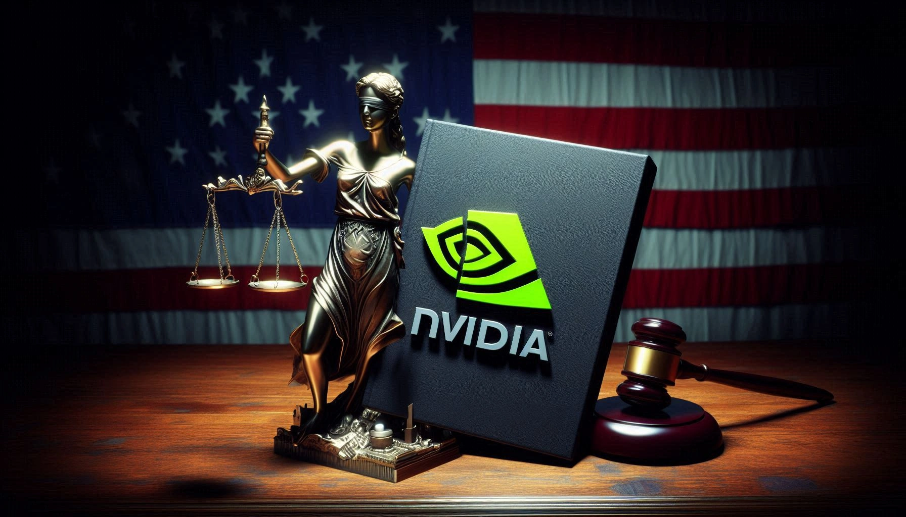 Nvidia Logo Justice Usa Ia