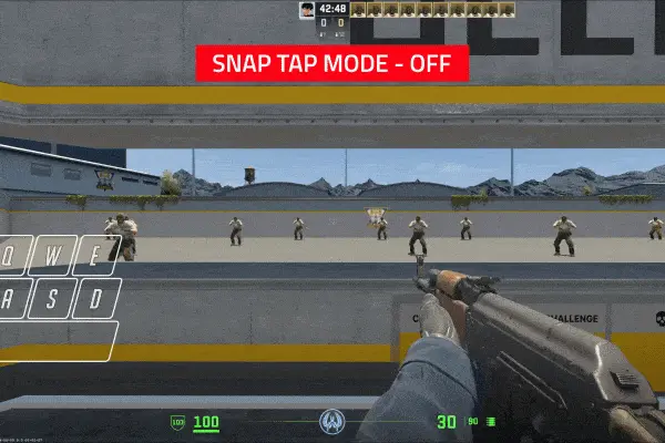 Razer Snap Tap Mode Off