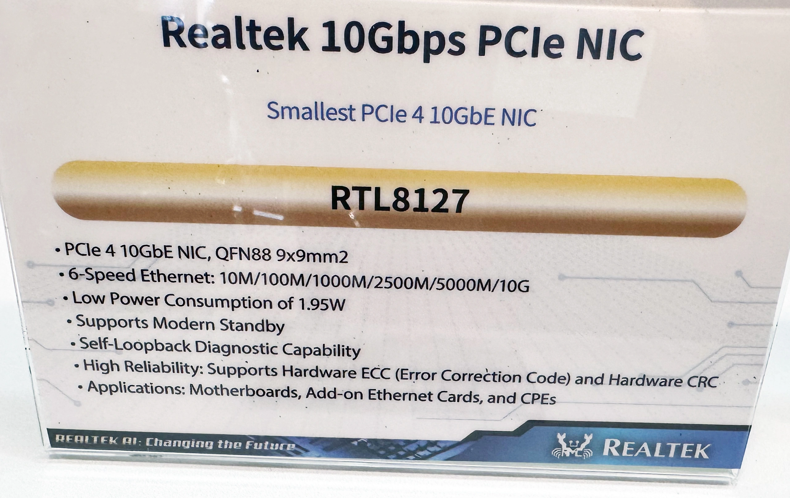 Realtek Rtl8127 Computex 2025