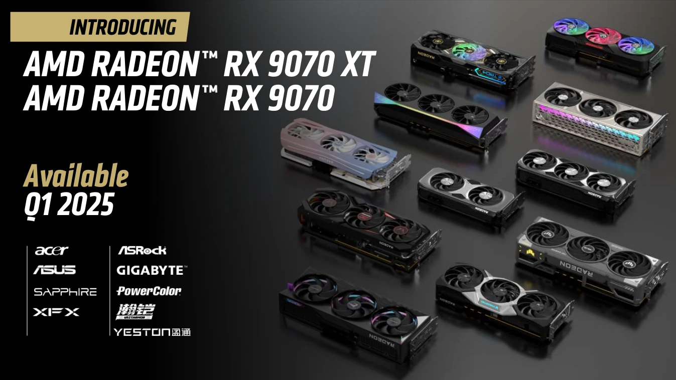 Amd Ces2025 Rx 9070 Custom