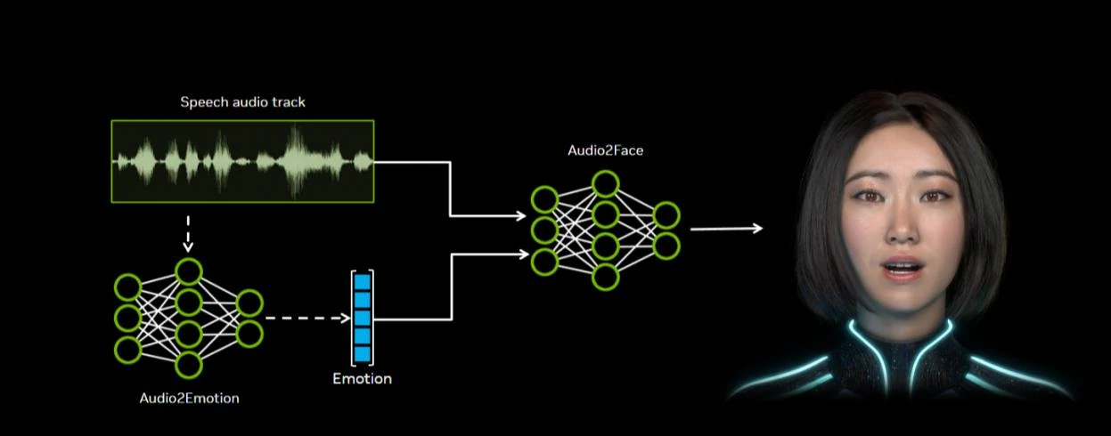 Nvidia Audio2face Network