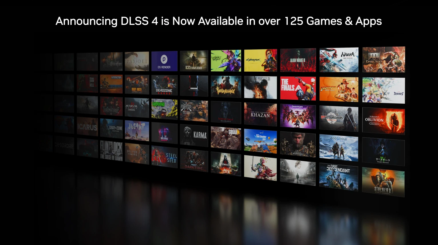 Nvidia Rtx Dlss4 125 Games