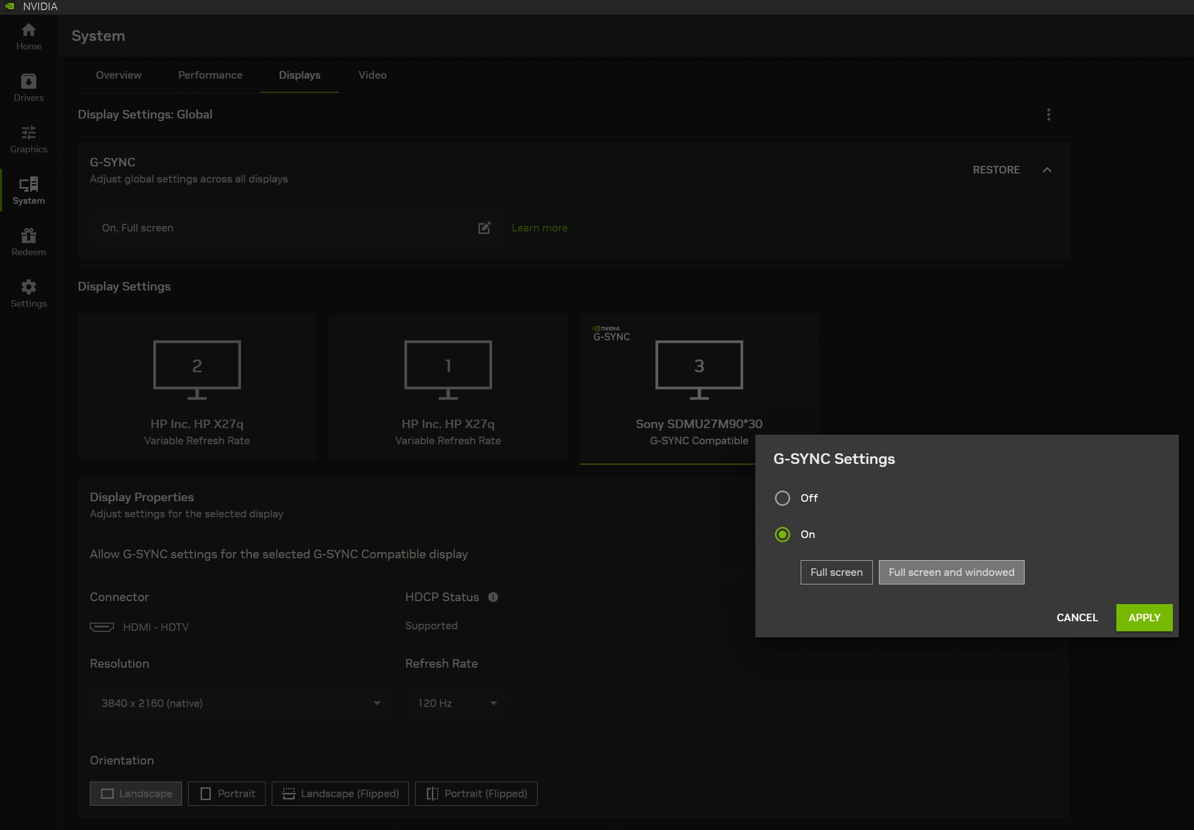 Nvidia App Beta Update G Sync Controls On Off