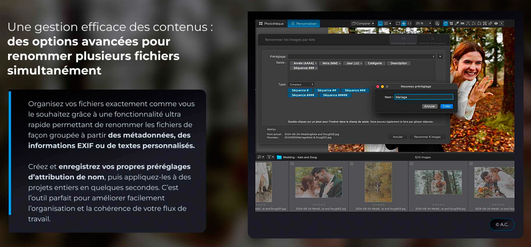 Gestion optimisée des contenus