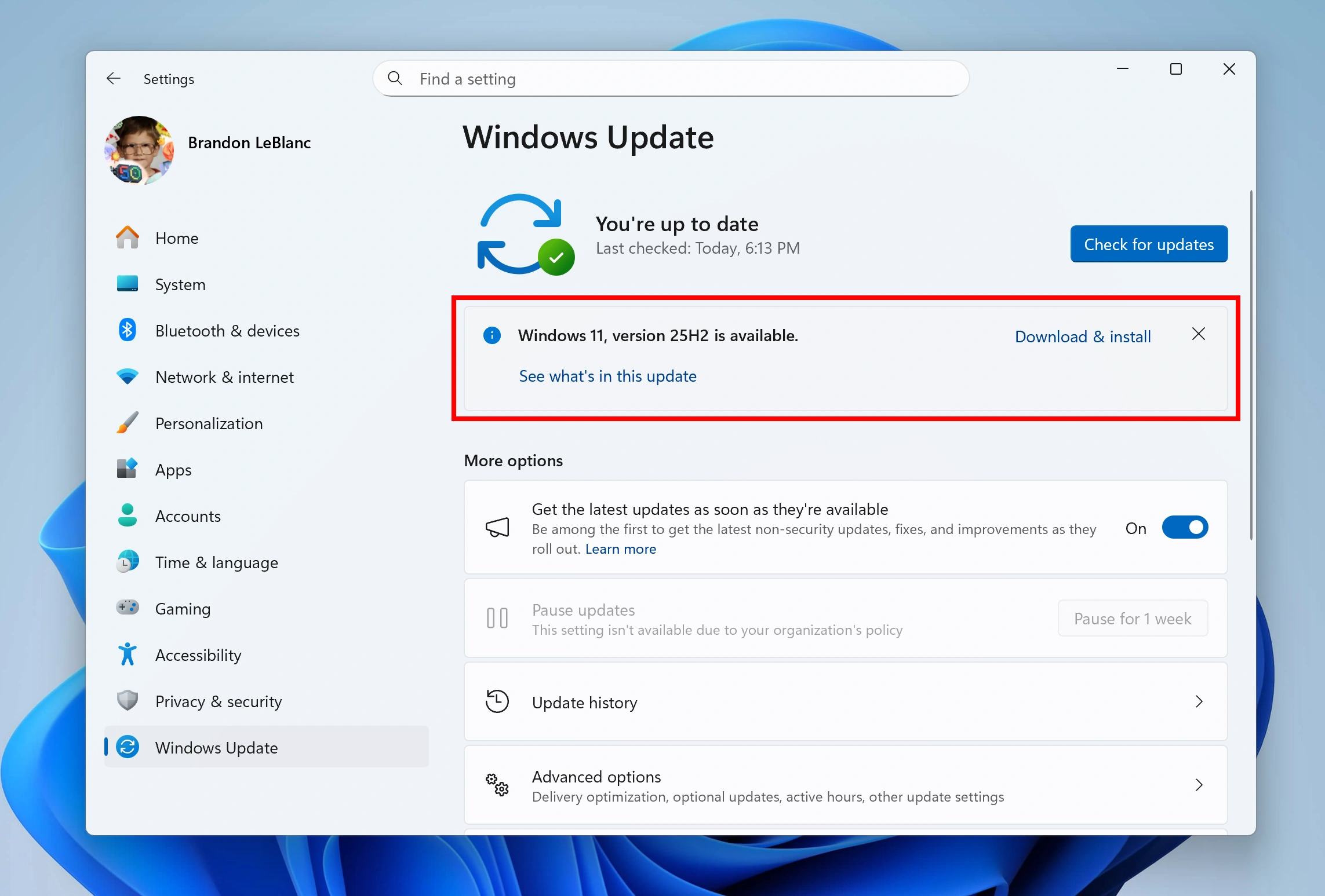 Windows Insider Windows 11 25h2 Update