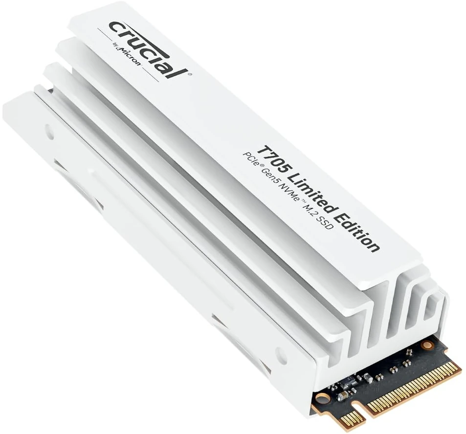 Crucial T705 Blanc Dissipateur Limited Edition