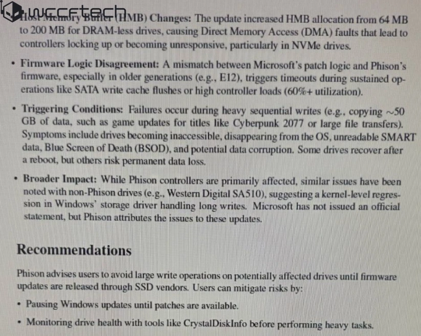 Phison Faux Ssd Bug2