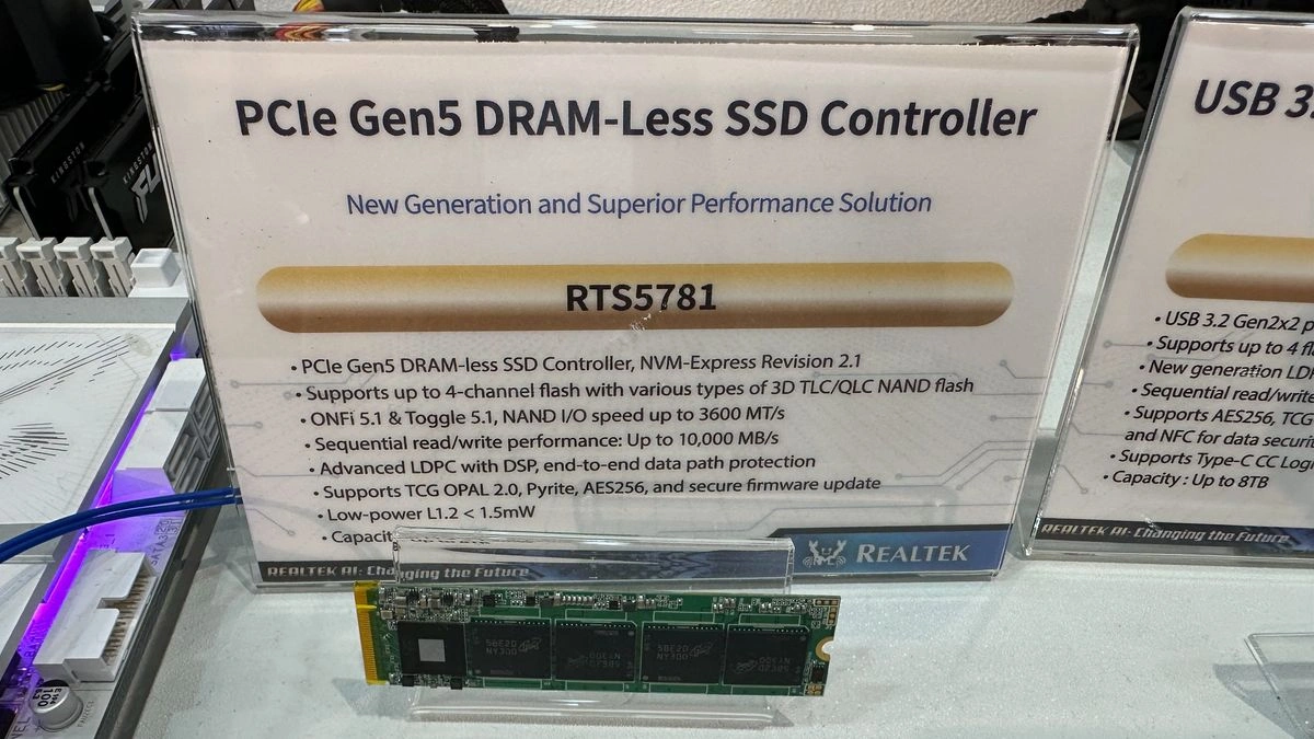 Realtek Rts5781 Computex 2025
