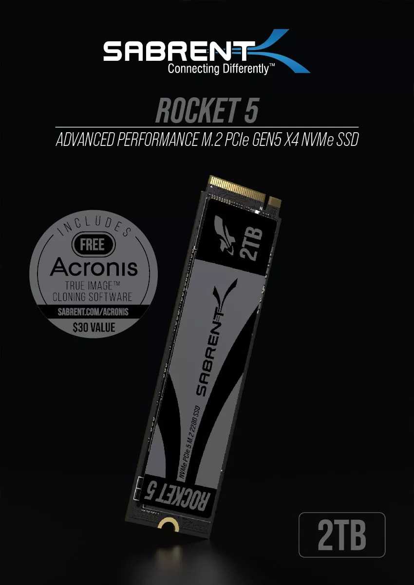 Sabrent Rocket 5 Presentation