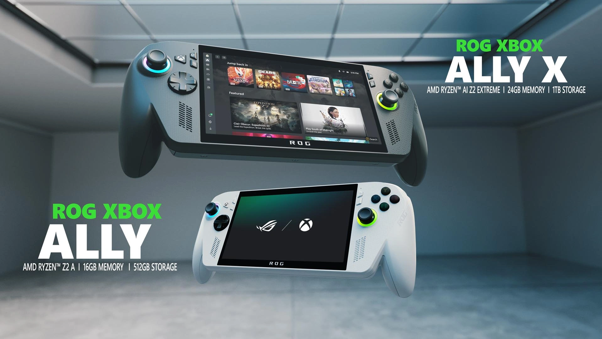 Rog Xbox Ally Ally X Official