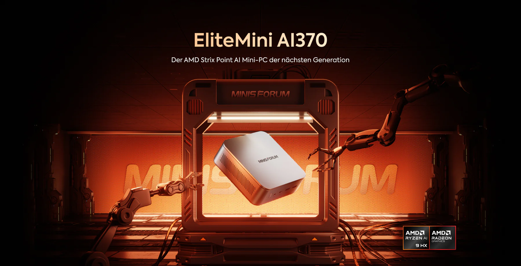 Minisforum Elitemini Ai370 Banniere