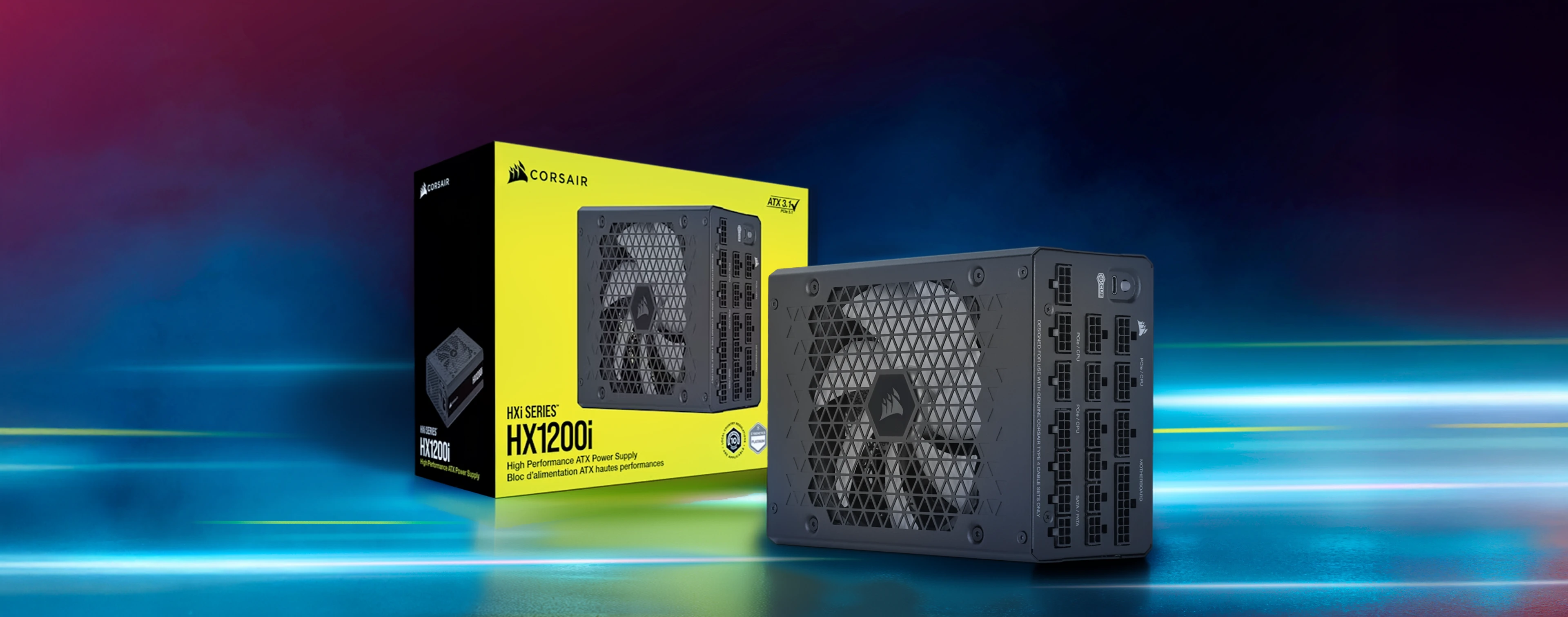 Corsair Hx 1200i 2025 Banniere