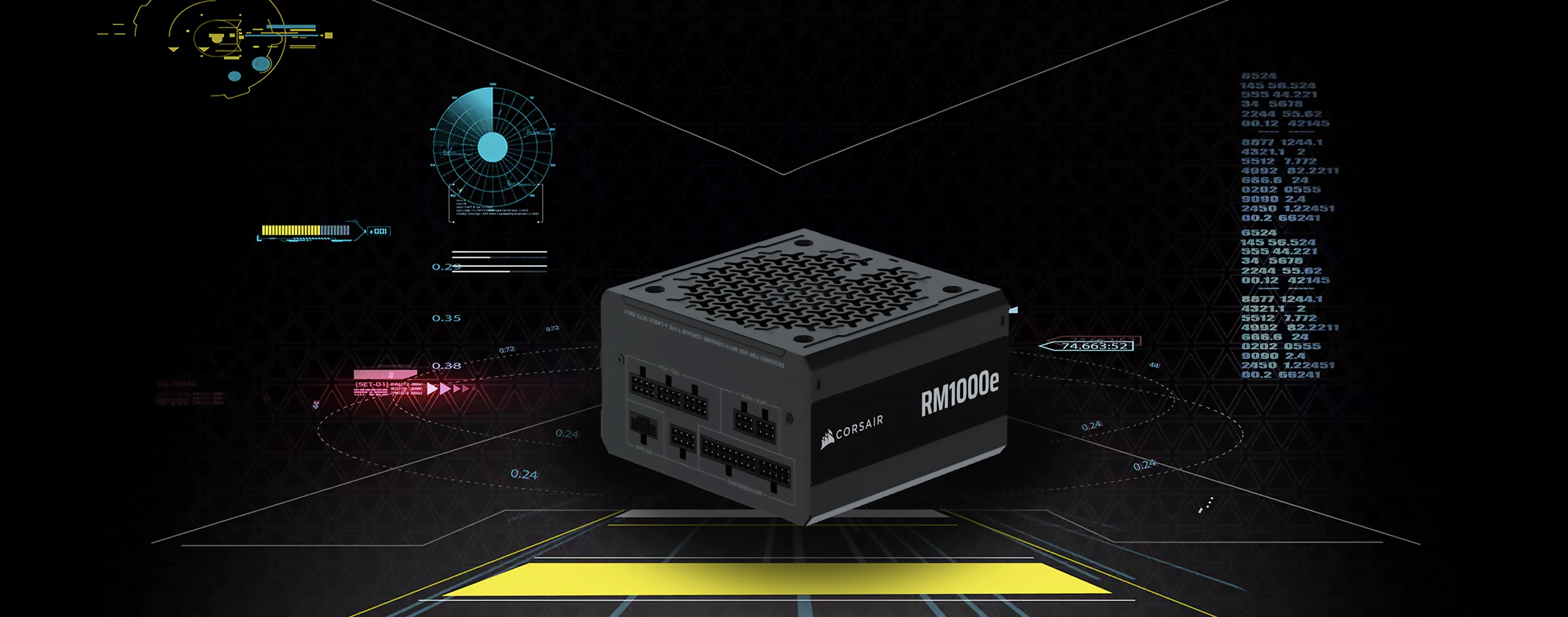Corsair Rm1000e 2025 Banniere