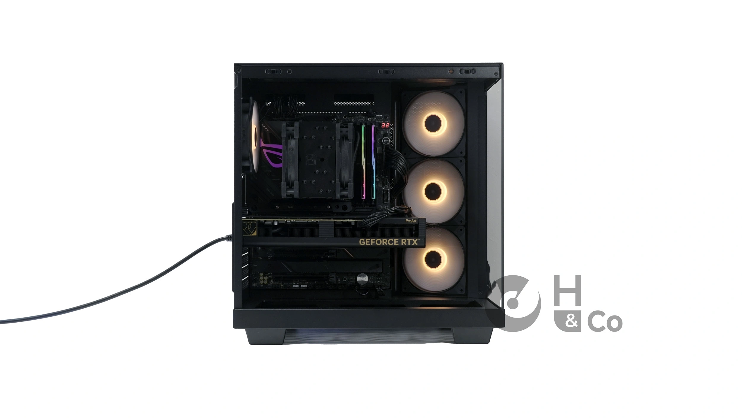 Light Base 500 LX côté carte mère