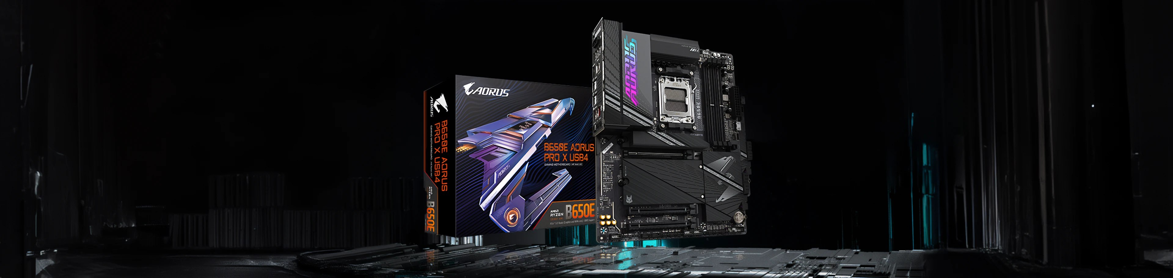 Gigabyte B650e Auros Pro X Usb4 Banniere