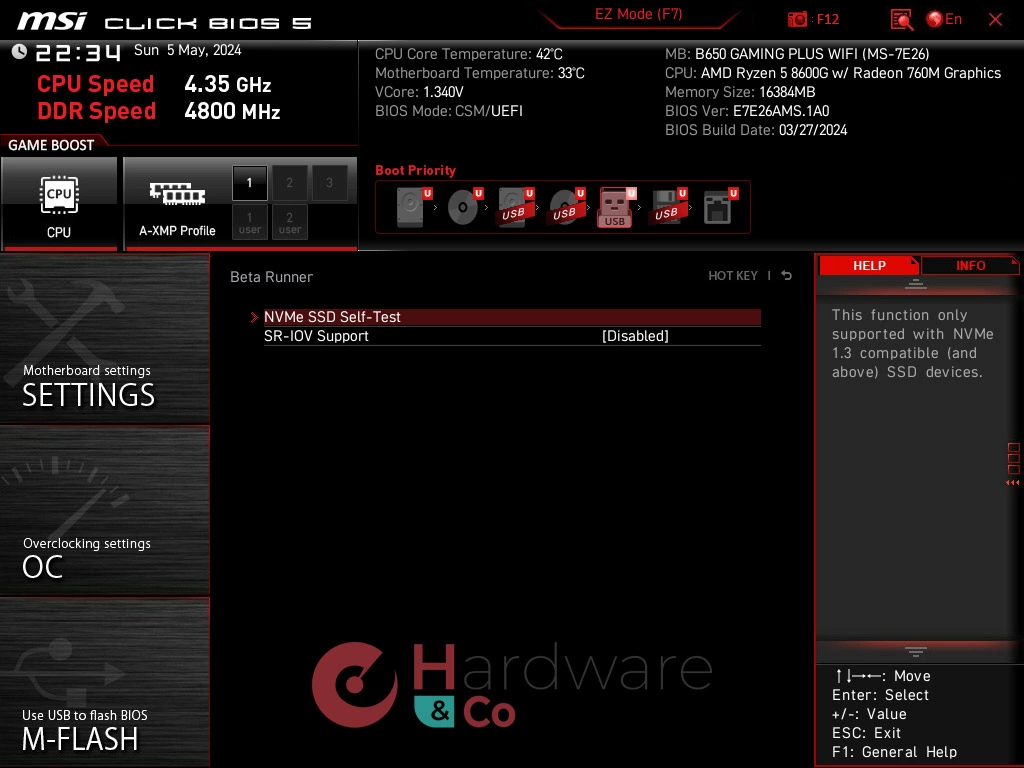 BIOS Advanced Beta Runner