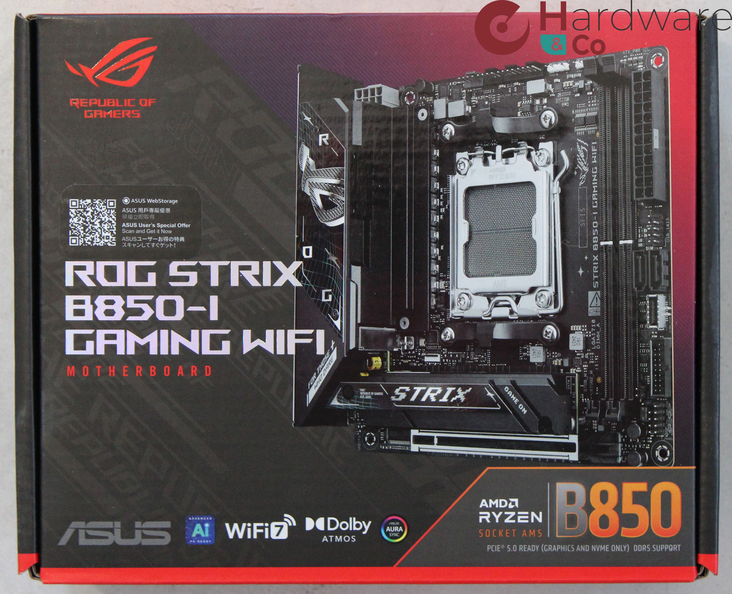 Asus B850i Gaming Wifi Box