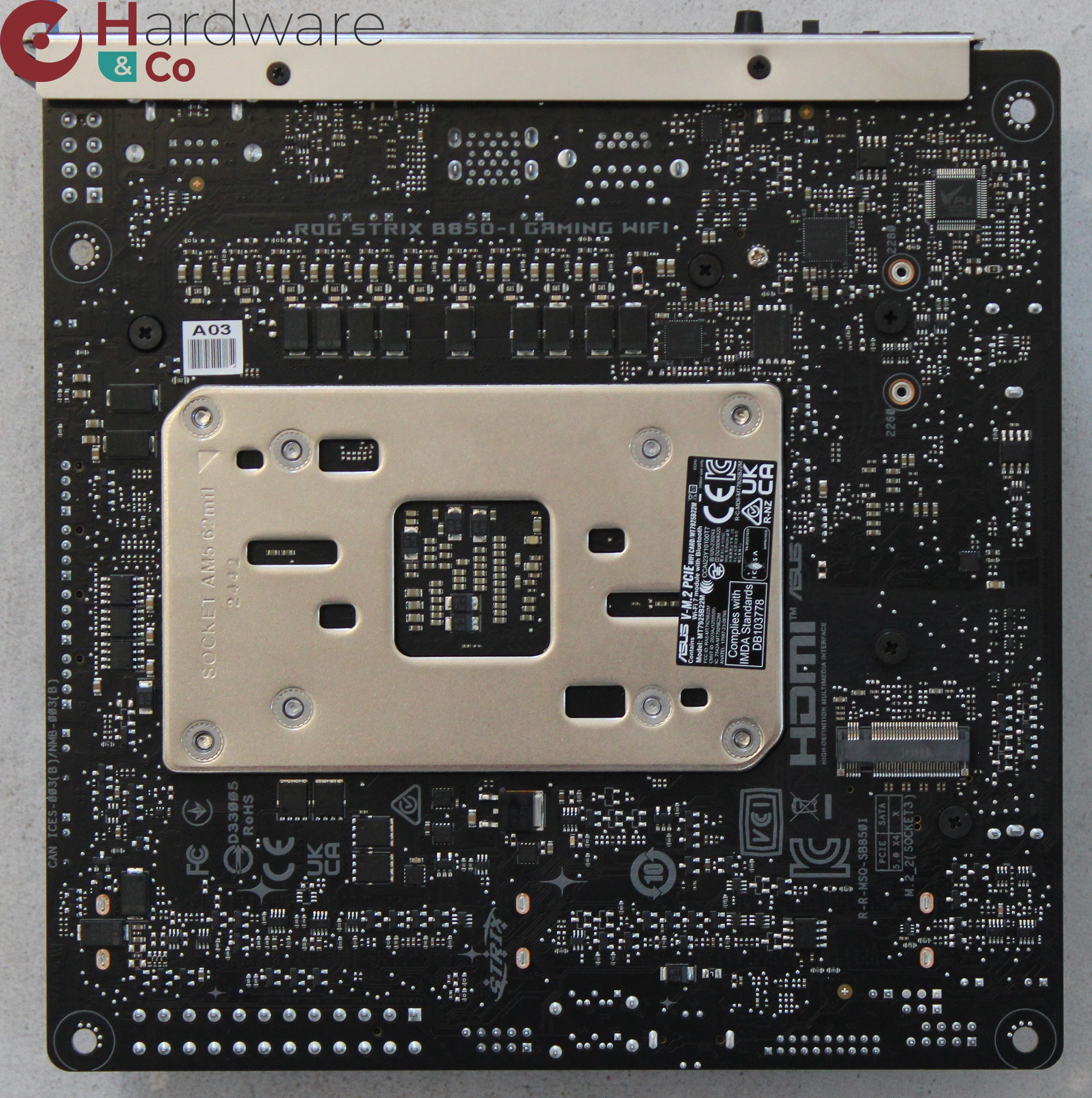 Asus B850i Gaming Wifi Verso