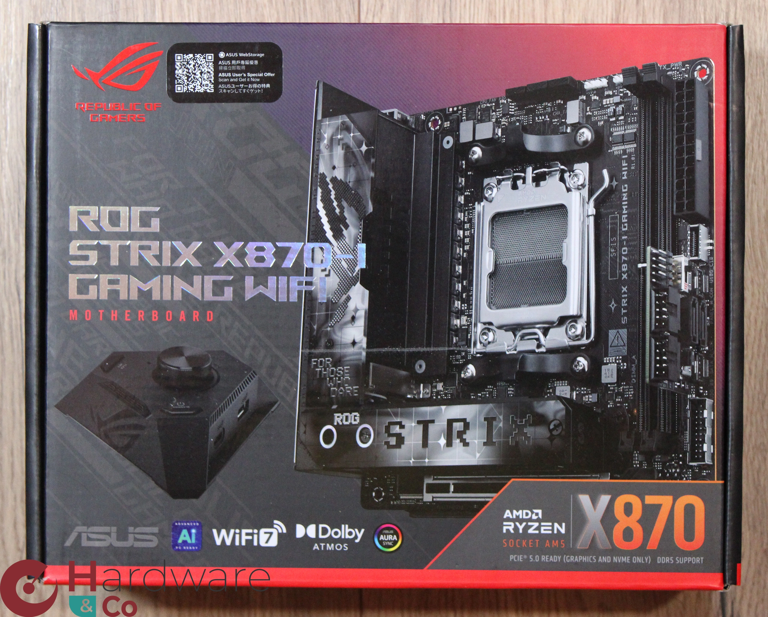 Asus Rog X870 I Gaming Wifi Box