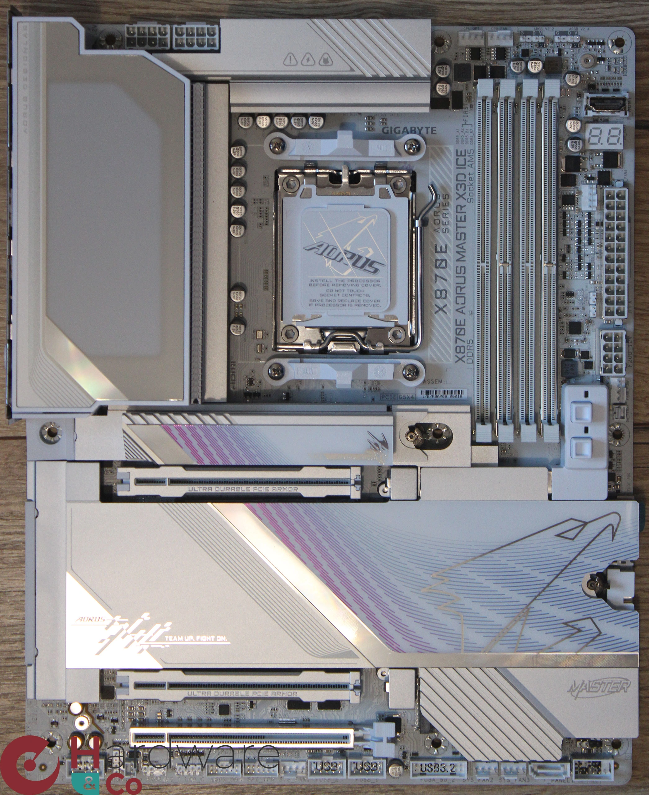 Gigabyte X870e Aorus Master X3d Ice Face
