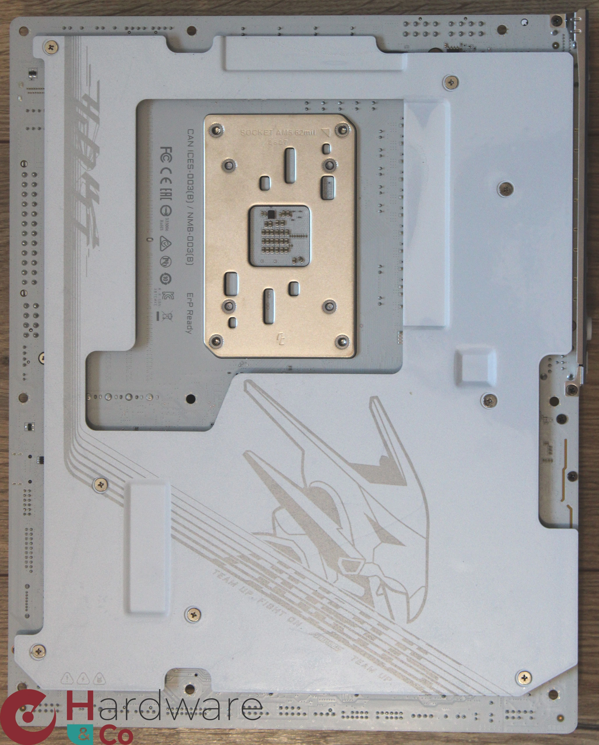 Gigabyte X870e Aorus Master X3d Ice Verso Backplate