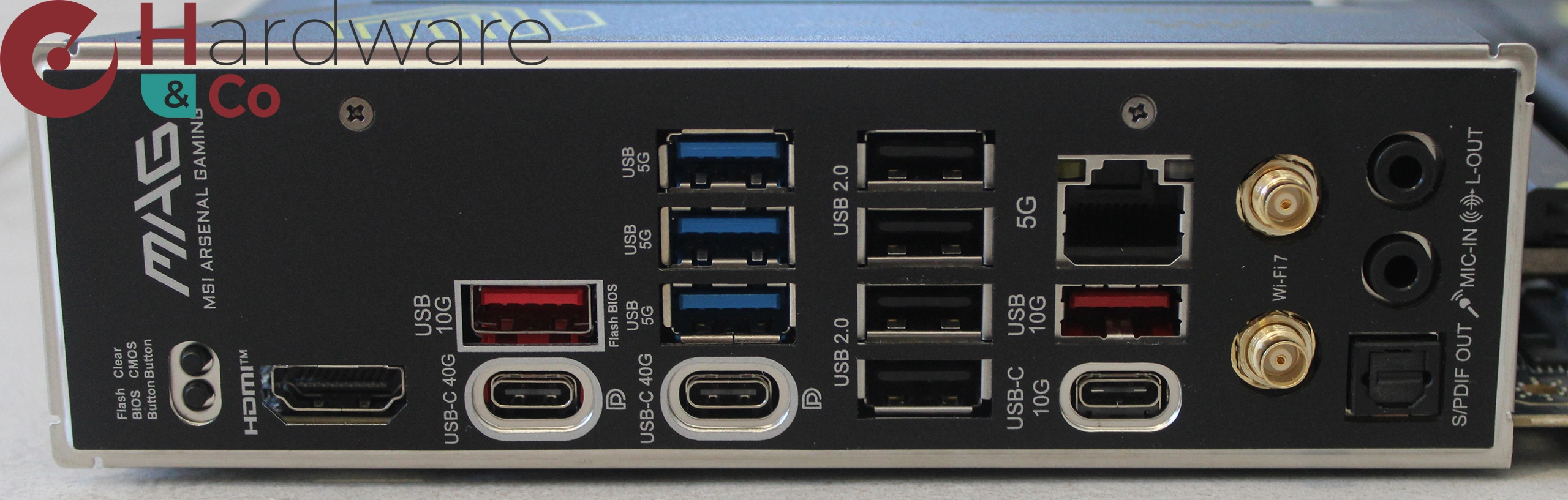 Msi Mag X870 Tomahawk Wifi Backpanel