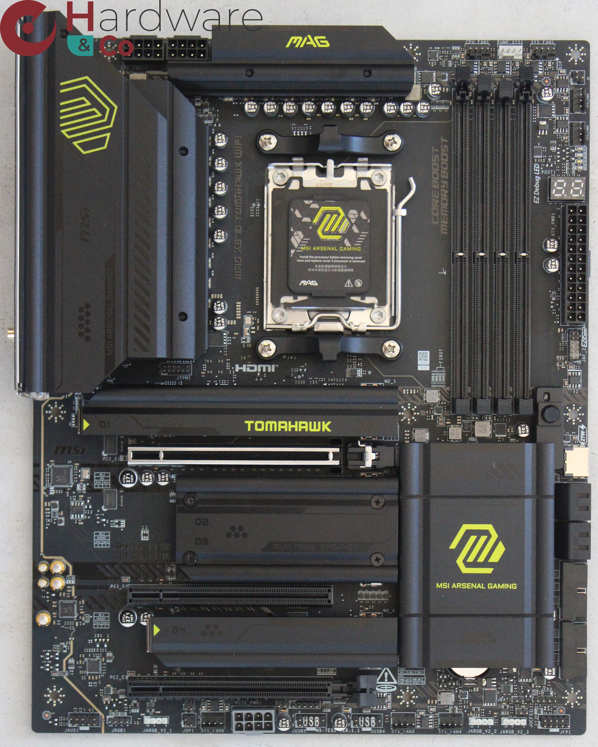 Msi Mag X870 Tomahawk Wifi Face