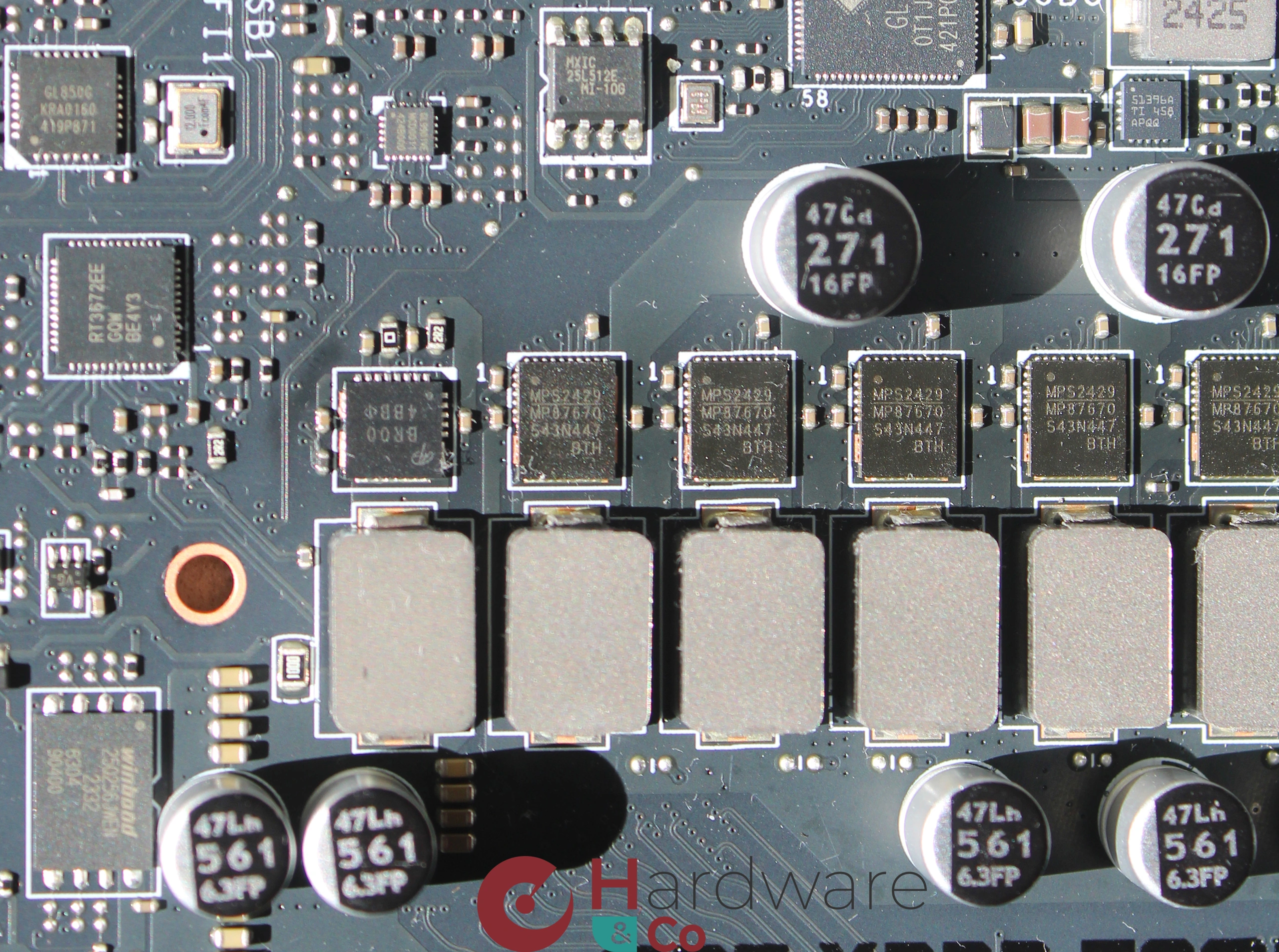 Msi Mag X870 Tomahawk Wifi Vrm Controleur1