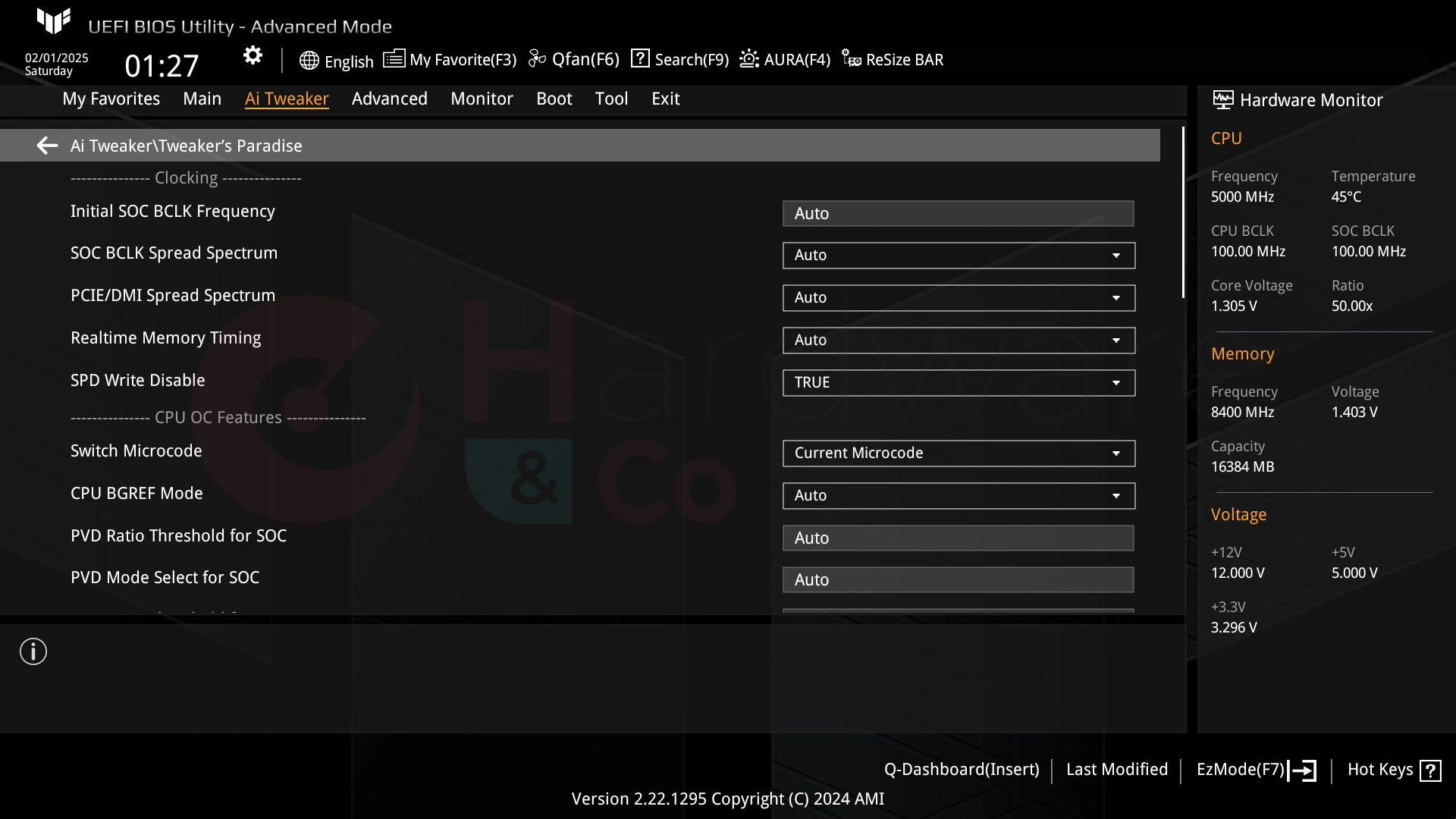 Asus B860m Plus Wifi Bios Aitweaker3