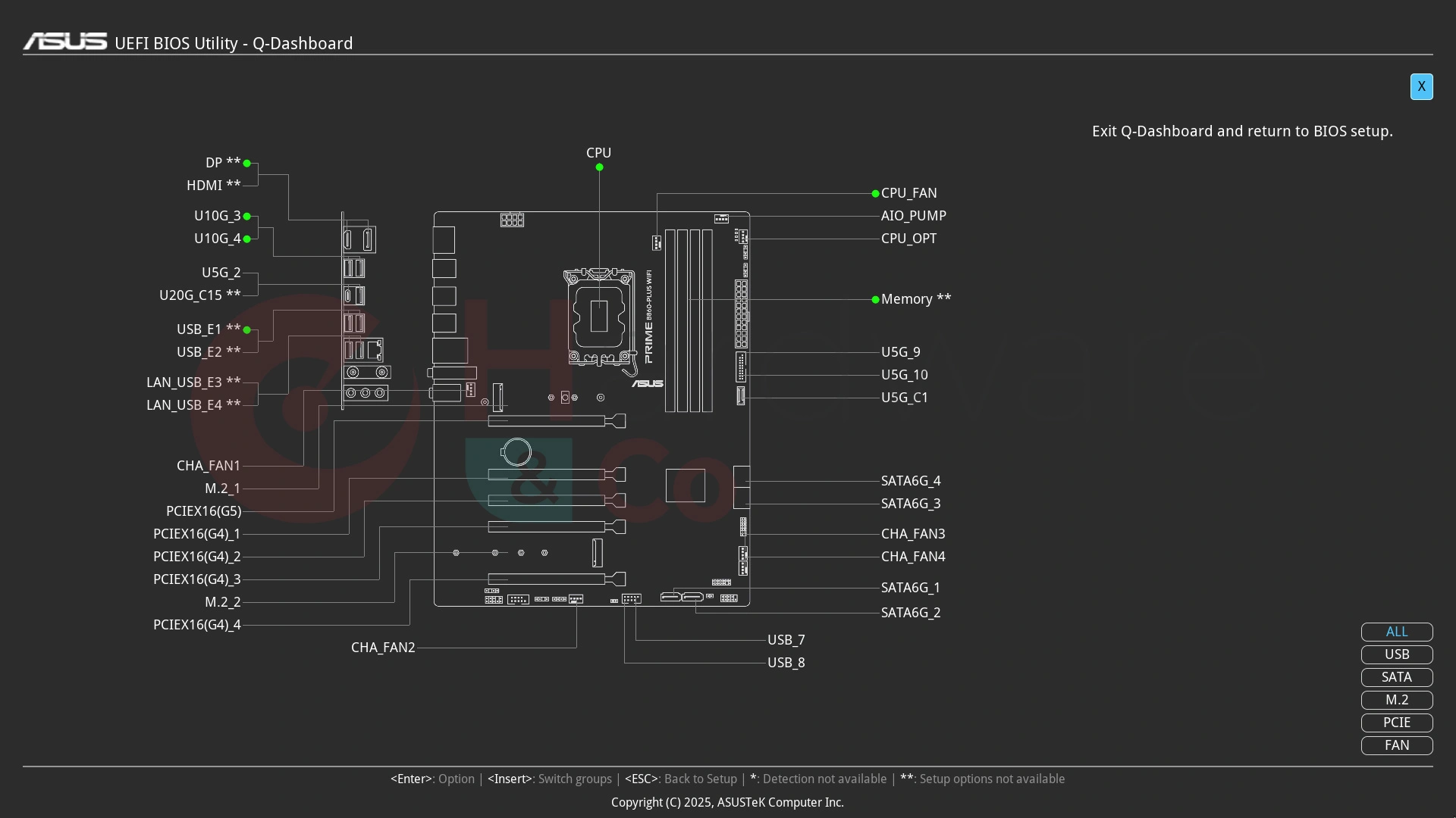 Asus Prime B860 Plus Wifi Bios Qdashboard
