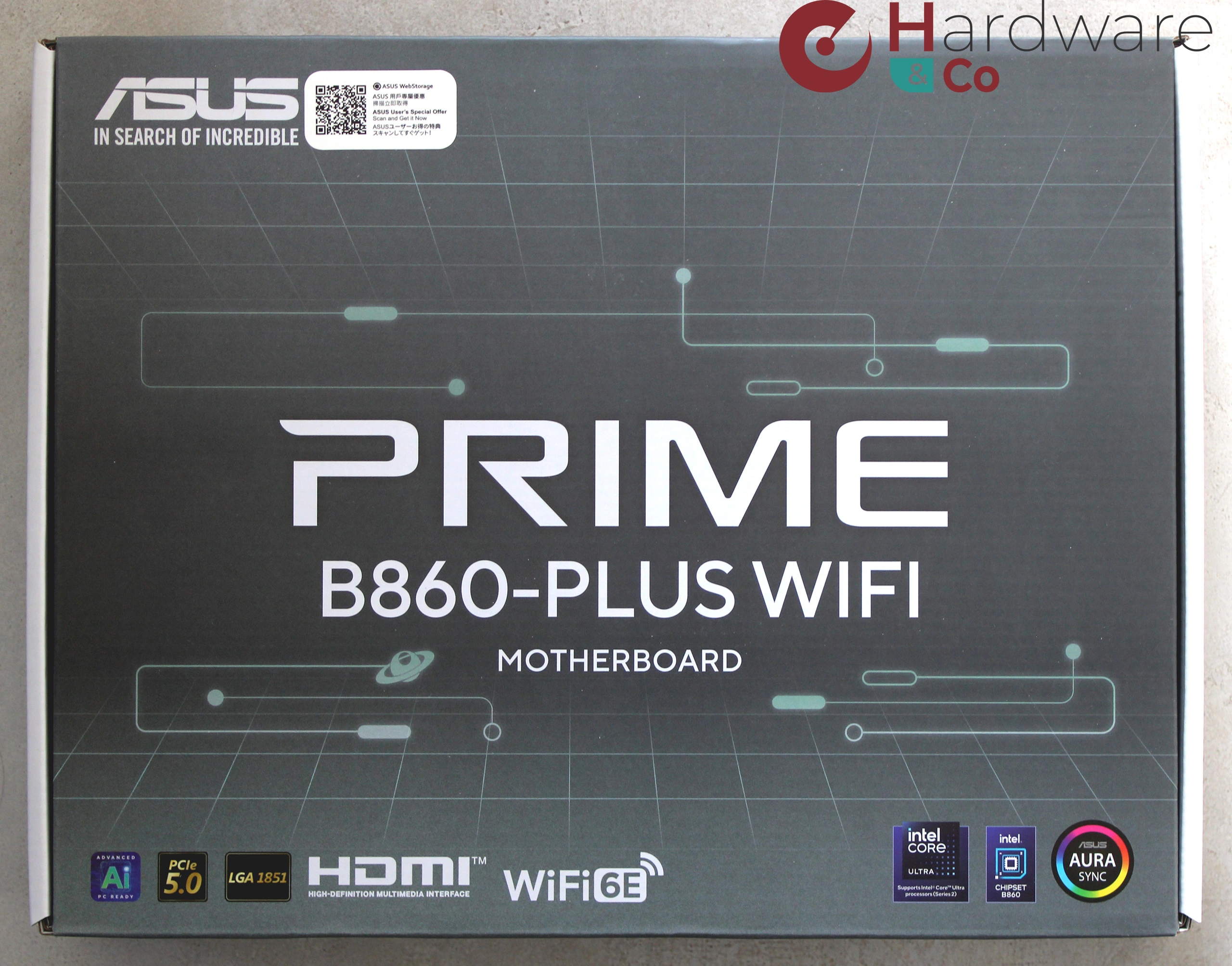 Asus Prime B860 Plus Wifi Box
