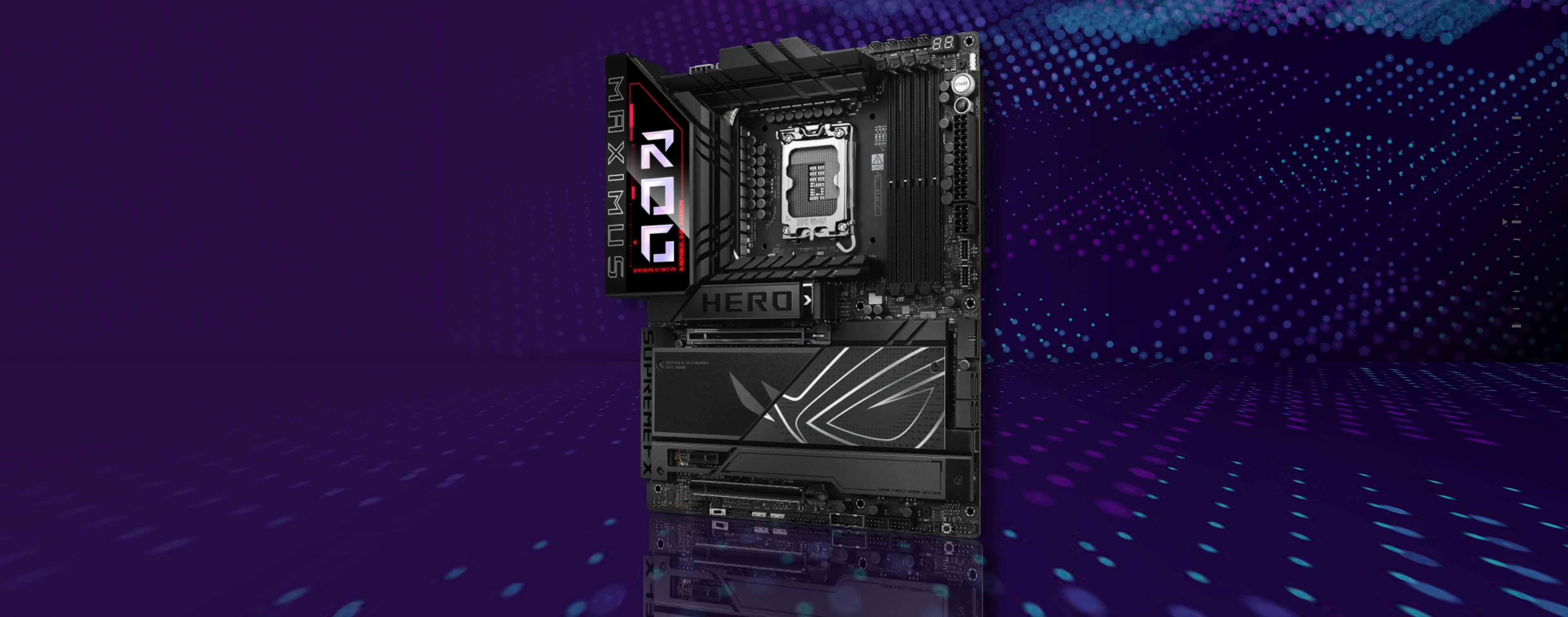 Asus Rog Maximus Z890 Hero Banniere