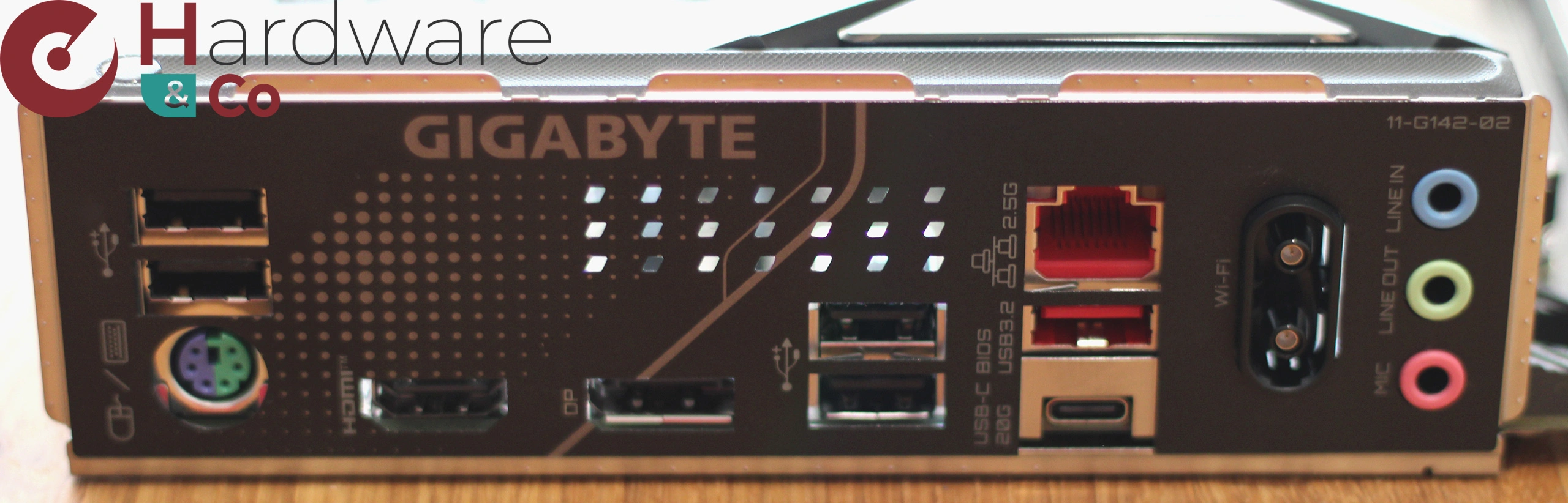 Gigabyte B860 Eagle Wifi6e Backpanel