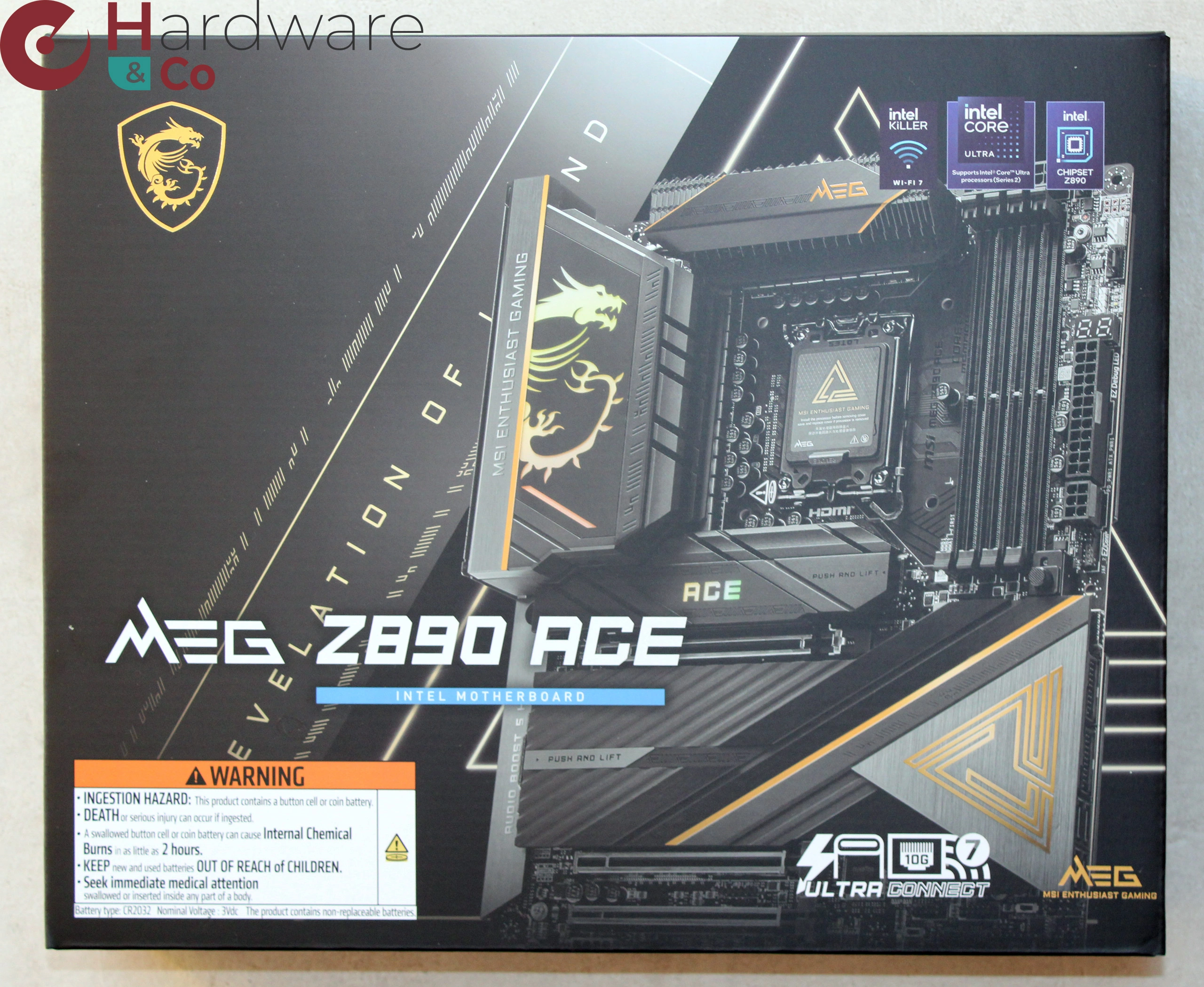 Msi Meg Z890 Ace Box