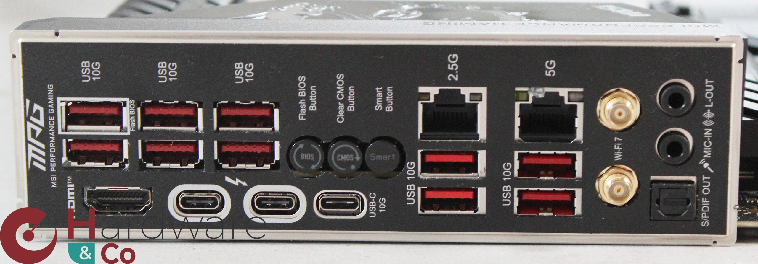 Msi Mag Z890 Carbon Wifi Backpanel