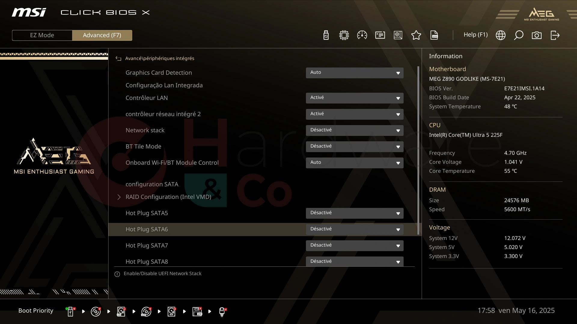 Msi Meg Z890 Godlike Bios Advanced 3