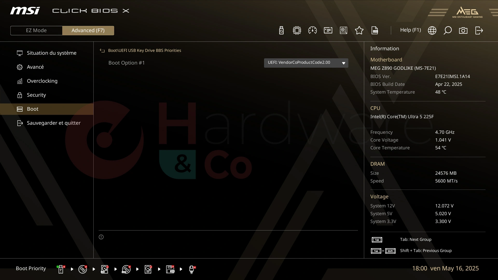 Msi Meg Z890 Godlike Bios Boot2
