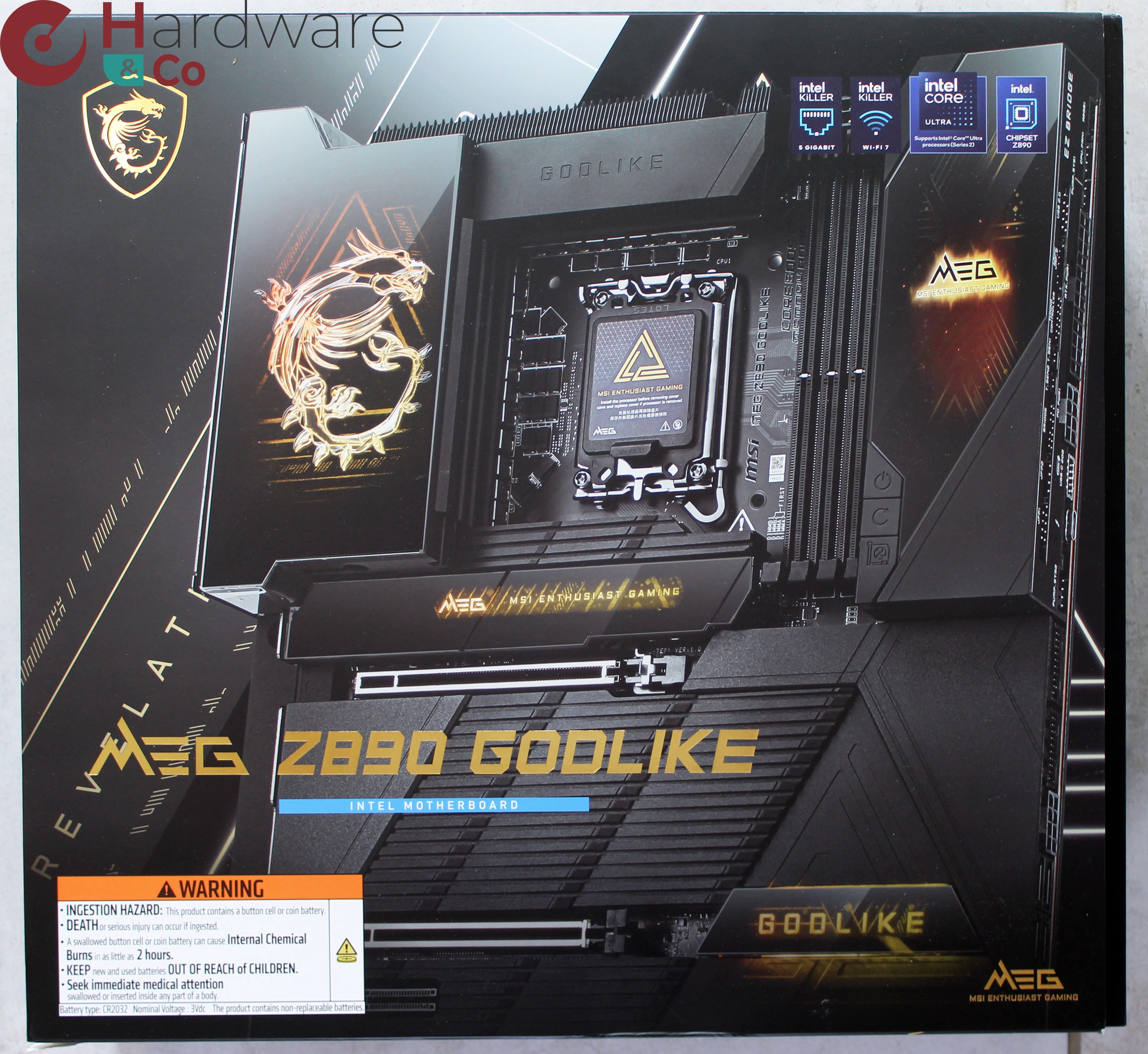 Msi Meg Z890 Godlike Box