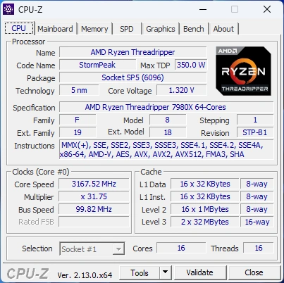 Le Game mode du Ryzen Threadripper 7980X