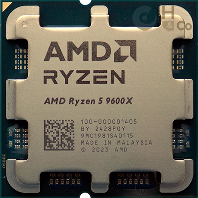 Ryzen 5 9600X : face avant