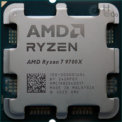 Ryzen 7 9700X : face avant